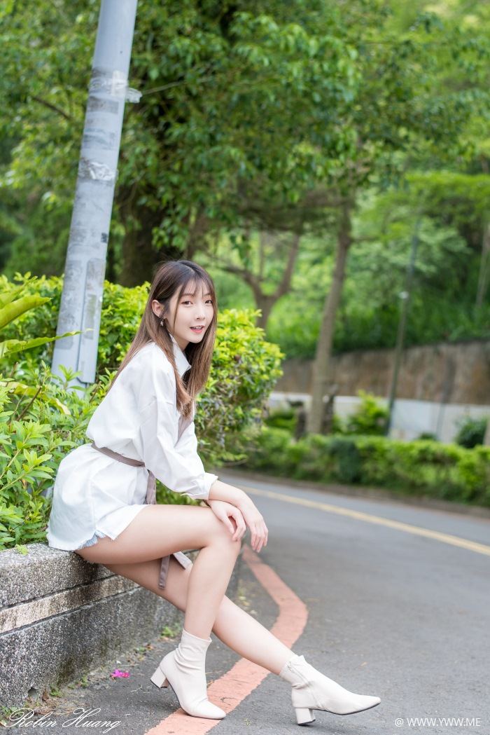台湾美女 – Jessie Wang 合兴车站 & 新竹内湾-像素点