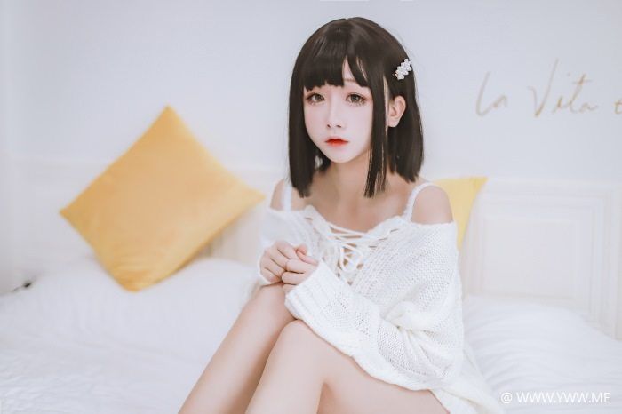 微博美臀@日奈娇 毛衣私房-像素点