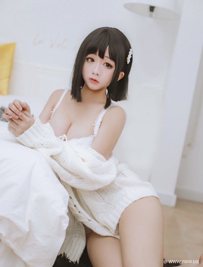 微博美臀@日奈娇 毛衣私房-像素点