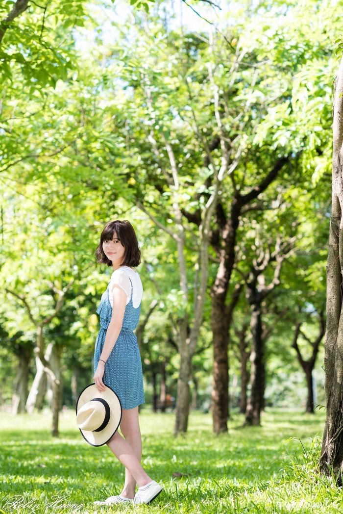 台湾美女 – Katty Hsu 大安森林公园-像素点