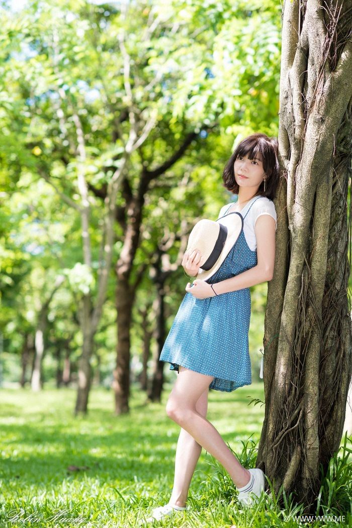 台湾美女 – Katty Hsu 大安森林公园-像素点