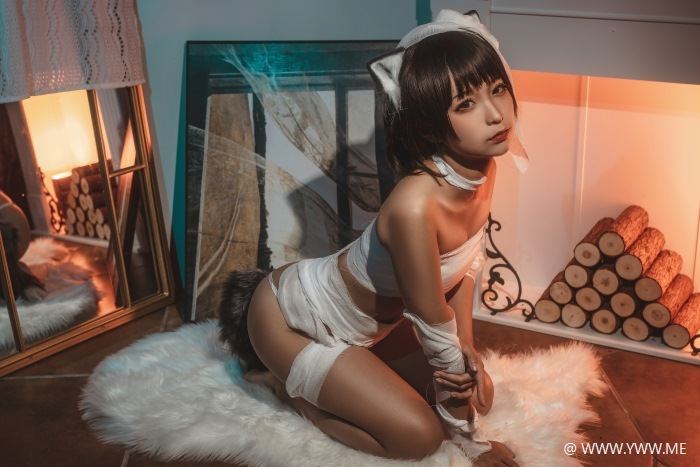 知名Coser@蠢沫沫 绷带猫-像素点