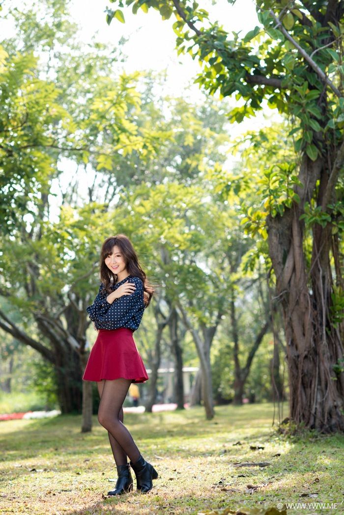台湾美女 – Patty Yong(小猪) 大安森林公园-像素点