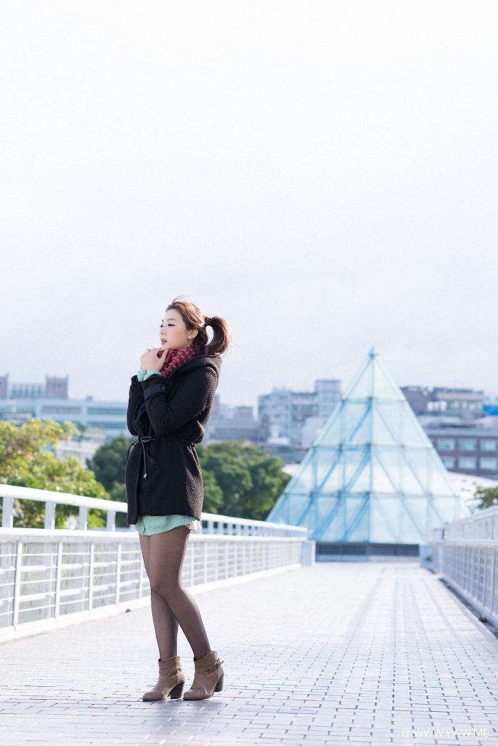 台湾美女 – Patty Yong(小猪) 花博园区-像素点