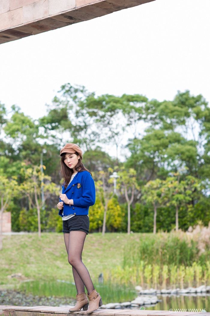 台湾美女 – Patty Yong(小猪) 花博园区-像素点