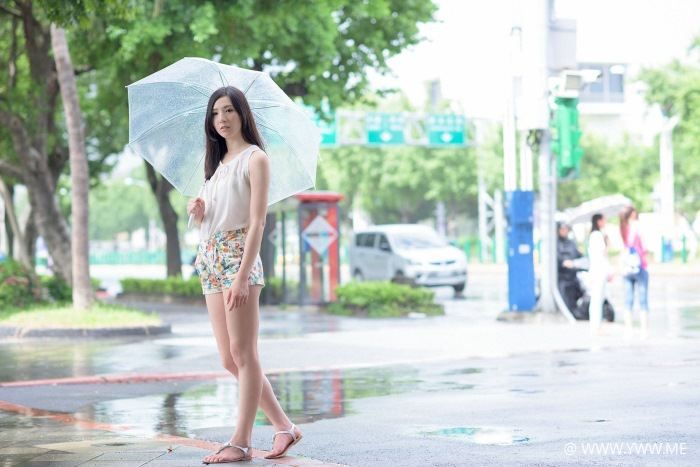 台湾美女 – Wei-wei Li 花博园区-像素点