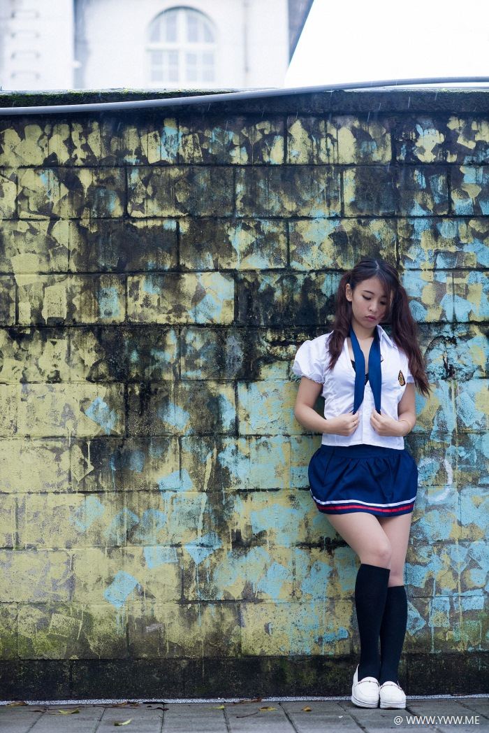 台湾美女 – YIYI(筱颖儿) 台大校园-像素点