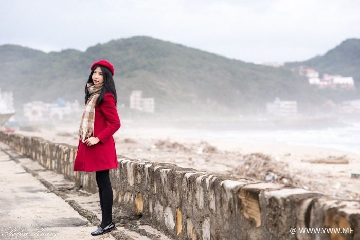 台湾美女 – Zooey Li (小啵) 翡翠湾 & 野柳-像素点