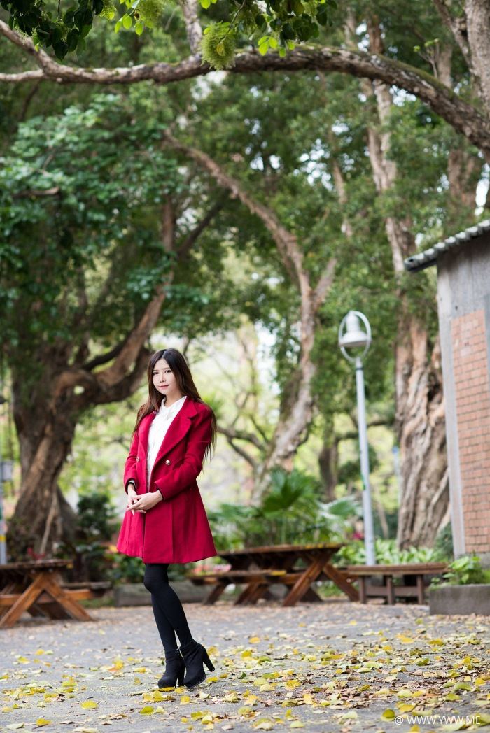 台湾美女 – Zooey Li (小啵) 台大校园 Part 2-像素点