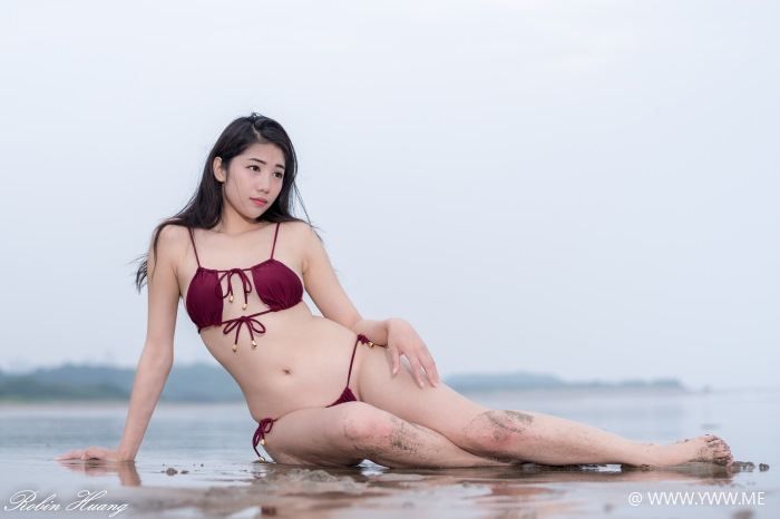 台湾美女 – 艾森(Eisen Lai) 浅水湾 & 洲子湾-像素点