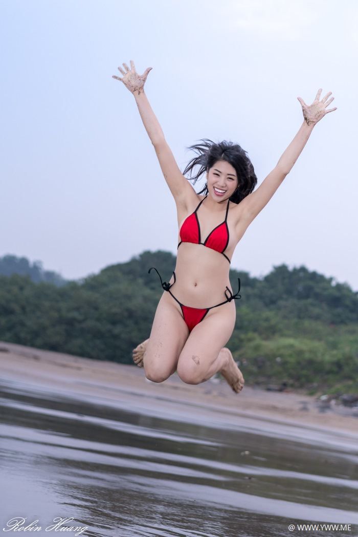 台湾美女 – 艾森(Eisen Lai) 浅水湾 & 洲子湾-像素点