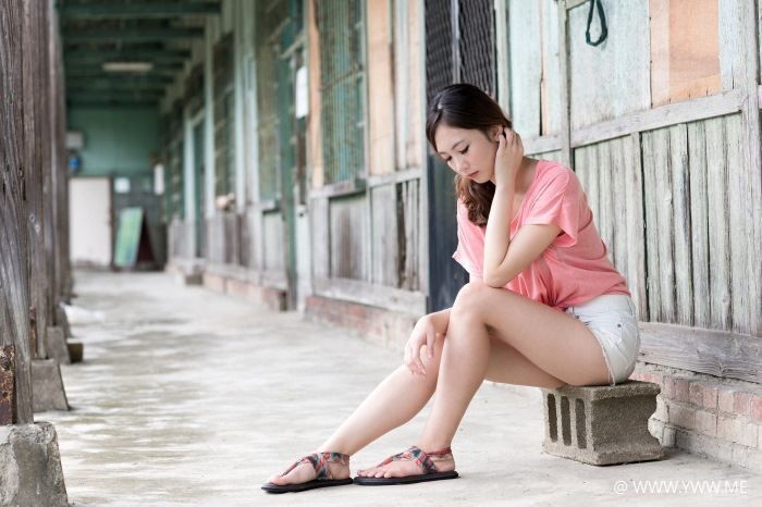 台湾美女 – 艾薇(Evelyn) 台大校园-像素点