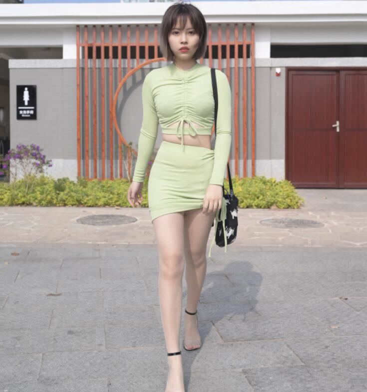 程生街拍作品 – 微胖的美女 写真+视频