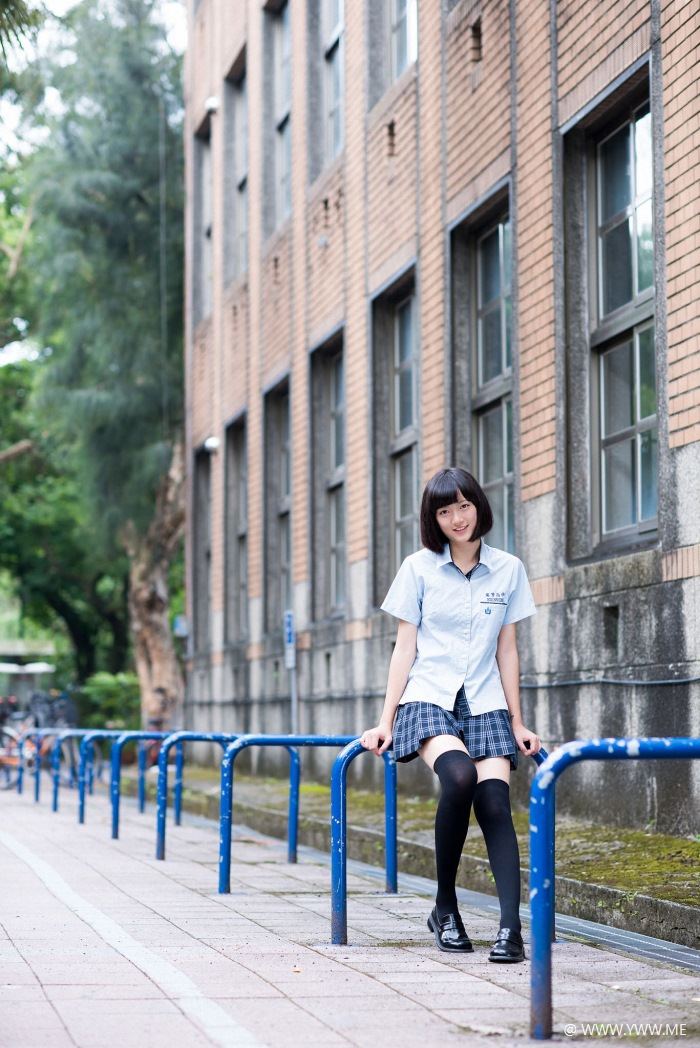 台湾美女 – 蔡谨卉(小辣) 台大校园-像素点