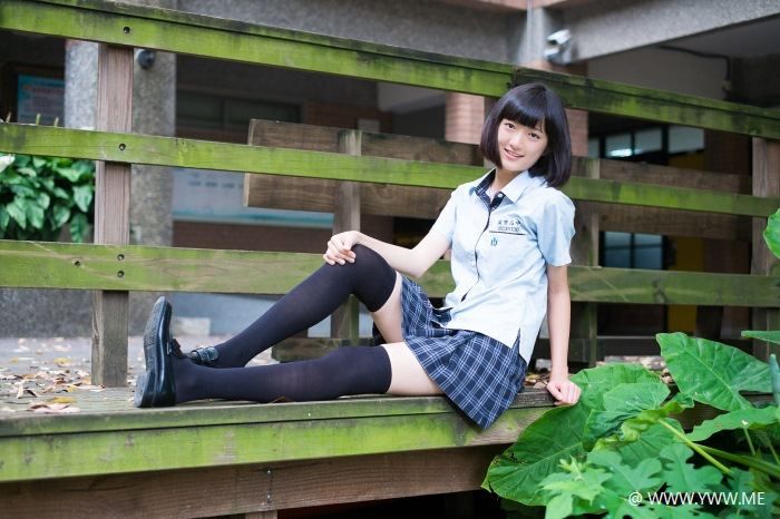 台湾美女 – 蔡谨卉(小辣) 台大校园-像素点