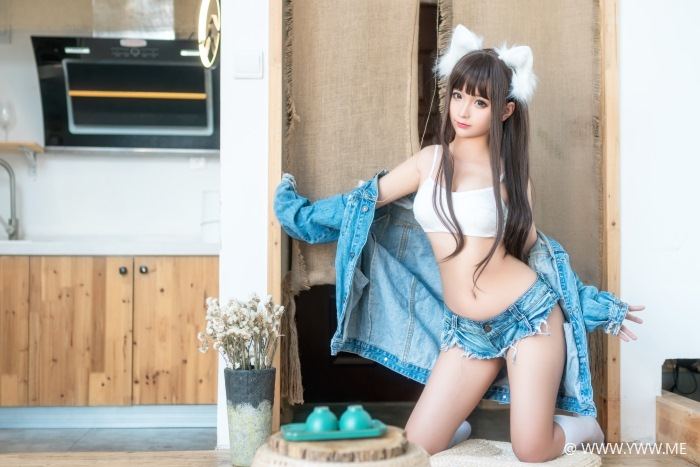 知名Coser@蠢沫沫 牛仔衣-像素点