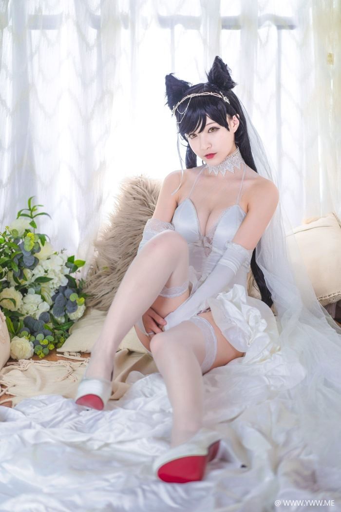 知名COS小姐姐@铁板烧鬼舞w – 爱宕-998-像素点