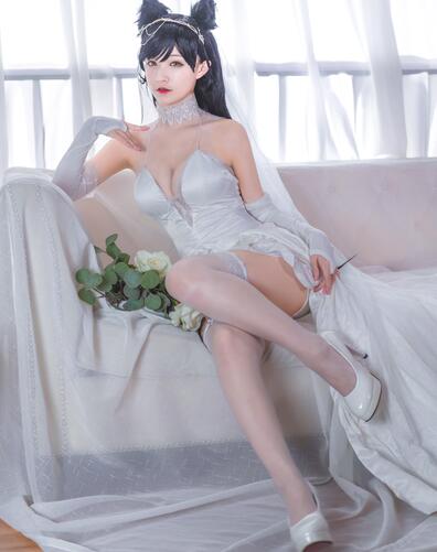知名COS小姐姐@铁板烧鬼舞w – 爱宕-998