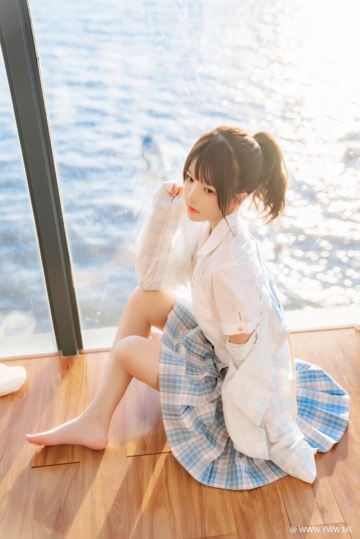 萝莉风COS 桜桃喵 – 桜桃未熟3 感光-像素点