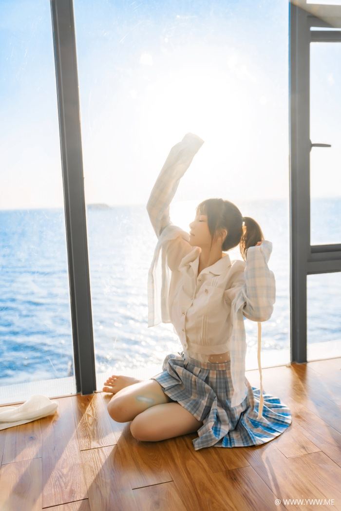 萝莉风COS 桜桃喵 – 桜桃未熟3 感光-像素点