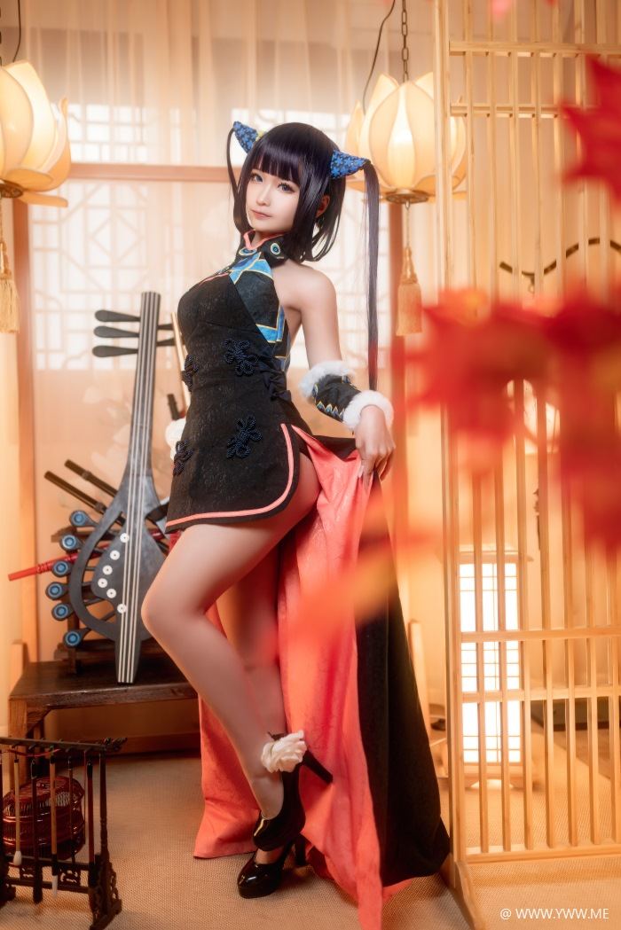 知名Coser@蠢沫沫 杨玉环二破-像素点