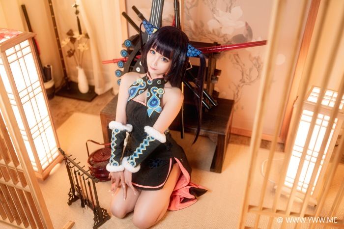 知名Coser@蠢沫沫 杨玉环二破-像素点
