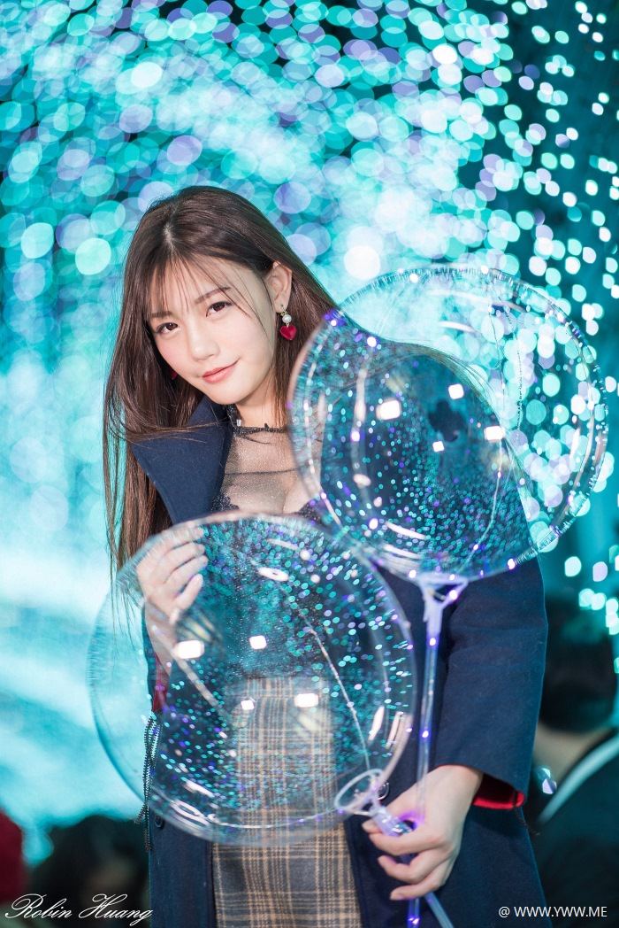 台湾美女 – 陈葳(Chen Wei) 新北市欢乐耶诞城-像素点