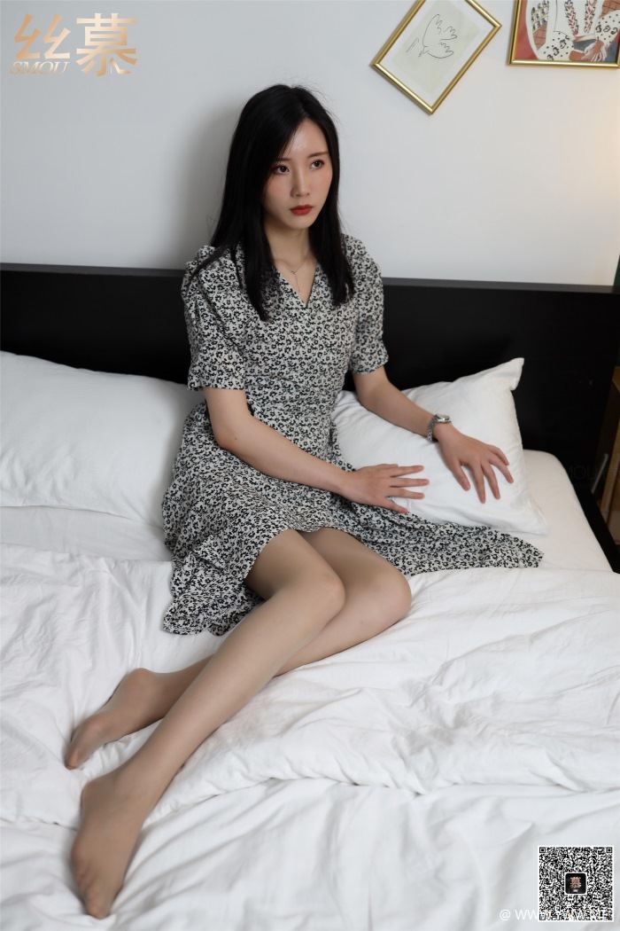 丝慕写真 SM326 天天一元 模特:紫宁 – 拜访女邻居-像素点