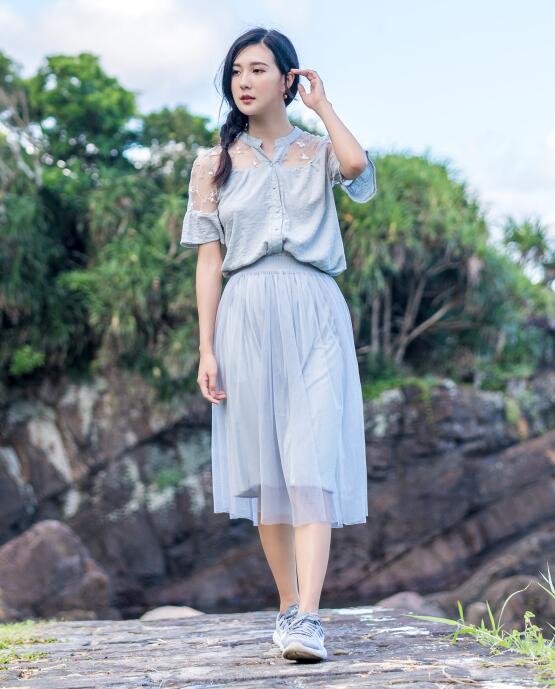 台湾美女 – 陈郁晴(羽晴Min) 北关海潮公园
