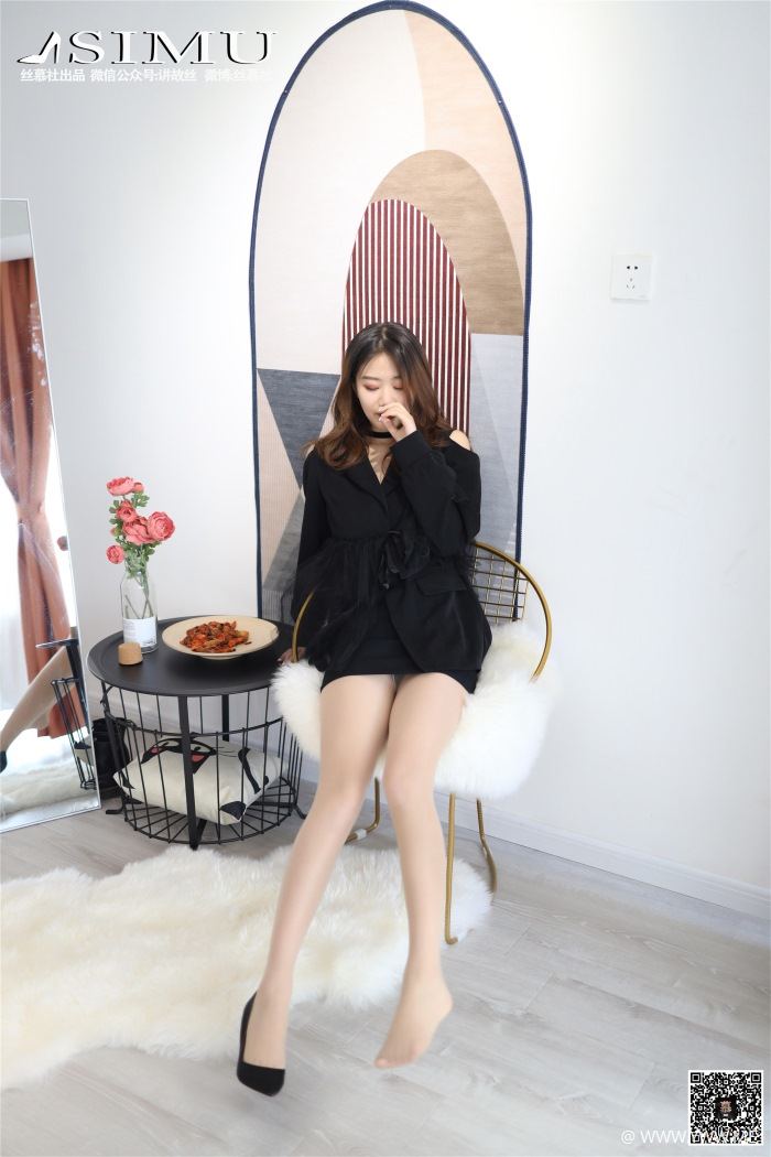 丝慕写真 特写集 TX018 米朵《经典的肉丝》-像素点