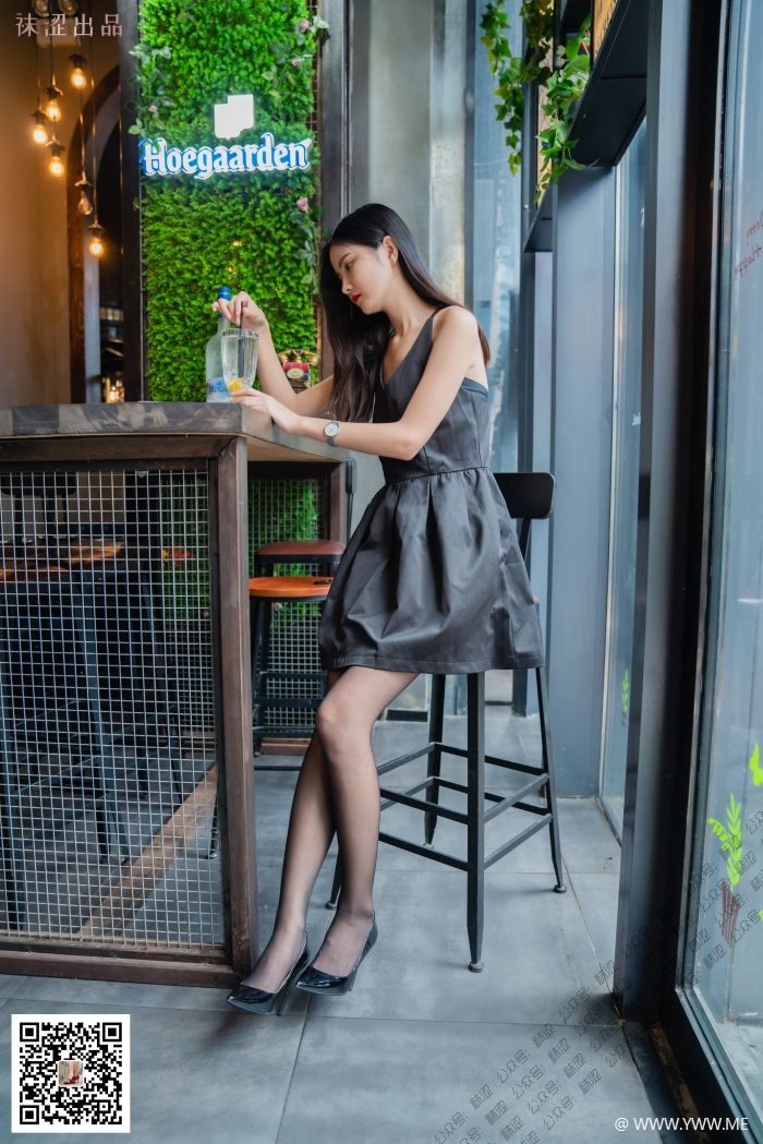 袜涩写真 VOL.040 安妮-极致黑丝图集-像素点