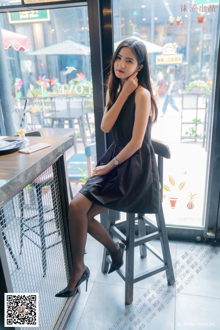 袜涩写真 VOL.040 安妮-极致黑丝图集-像素点