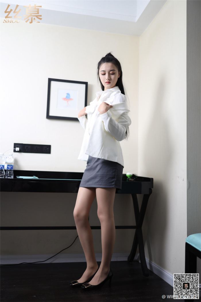 丝慕写真 SM331 天天一元 模特:菲菲 – 24h营业的秘书-像素点