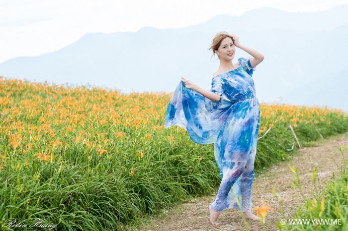 台湾美女 – 陈郁晴(羽晴Min) 六十石山-像素点