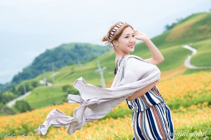 台湾美女 – 陈郁晴(羽晴Min) 六十石山-像素点