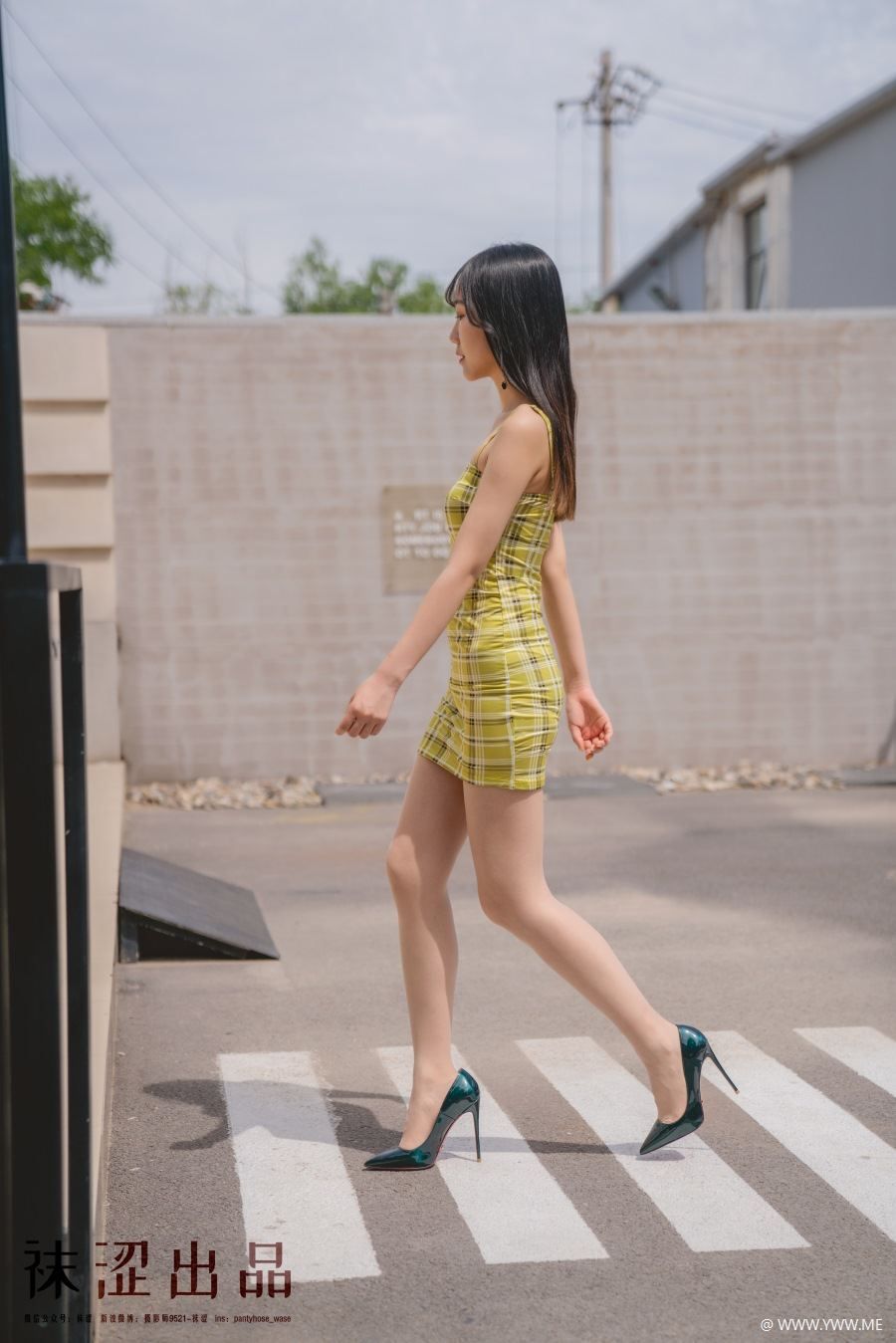 袜涩写真 VOL.060 女粉丝脸脸紧身裙-像素点