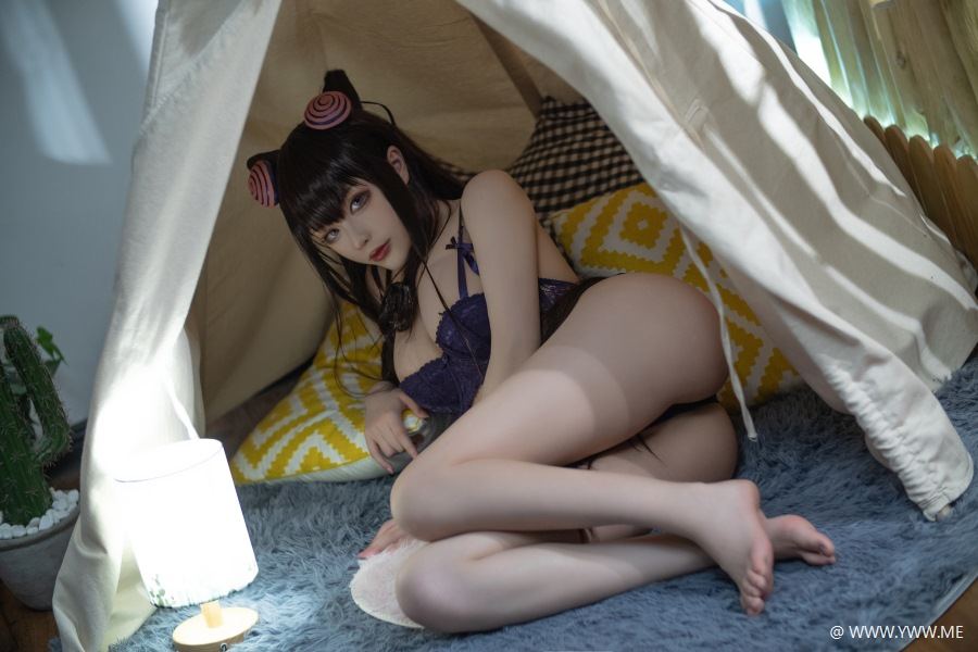 COS 小姐姐@起司块wii 紫式部内衣-像素点