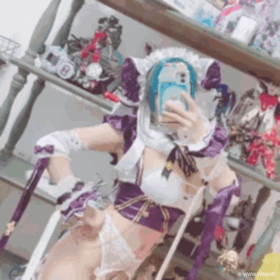 COS 小姐姐@起司块wii 柴郡 自拍-像素点