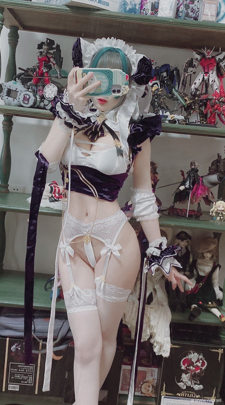 COS 小姐姐@起司块wii 柴郡 自拍-像素点