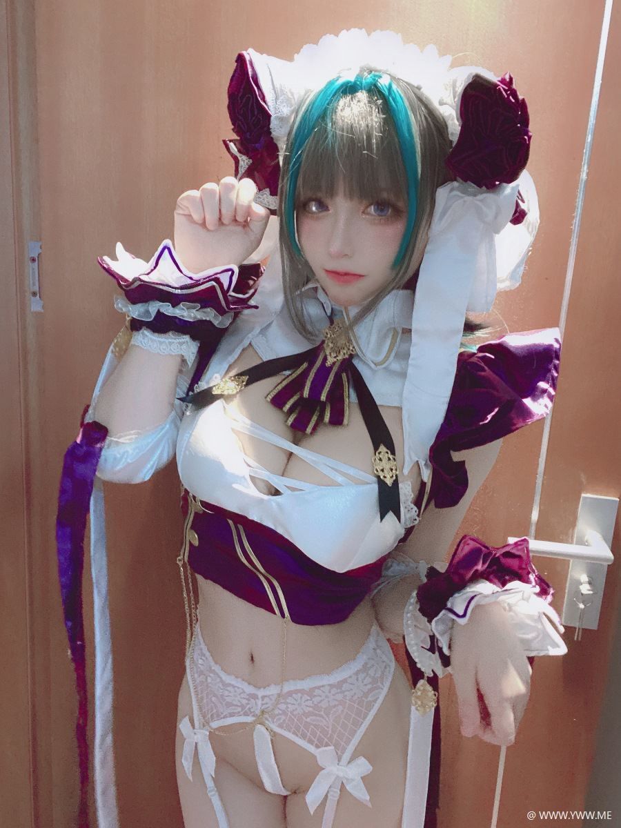 COS 小姐姐@起司块wii 柴郡 自拍-像素点