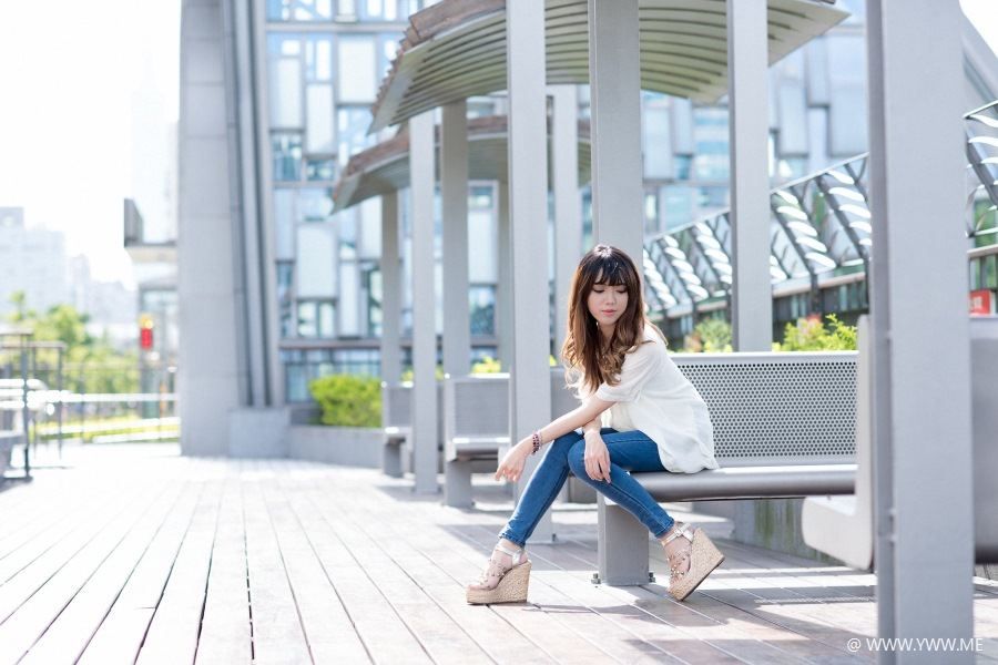 台湾美女 – 韩颖 大安森林公园-像素点