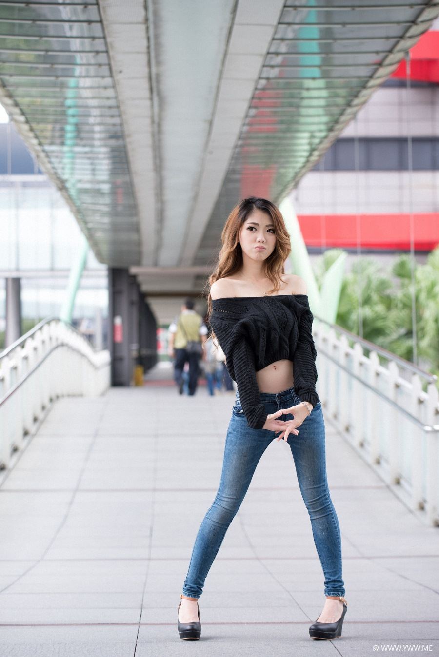 台湾美女 – 韩颖 信义商圈&四四南村-像素点
