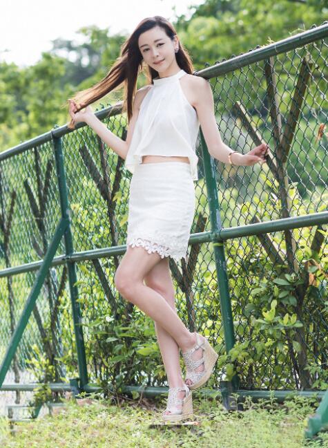 台湾美女 – 韩羽 花博园区