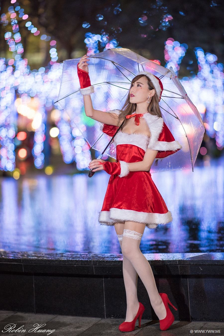 台湾美女 – 黄艾比(Abbie Huang) 新北市欢乐耶诞城-像素点