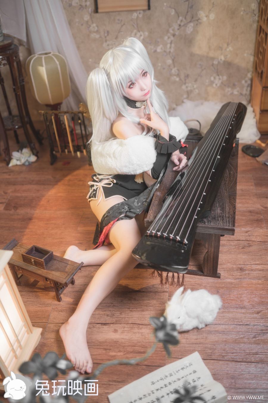 知名Coser@蠢沫沫 旗袍萝莉-像素点