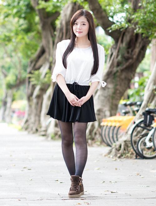 台湾美女 – 姜雨姗(Nila) 花博园区
