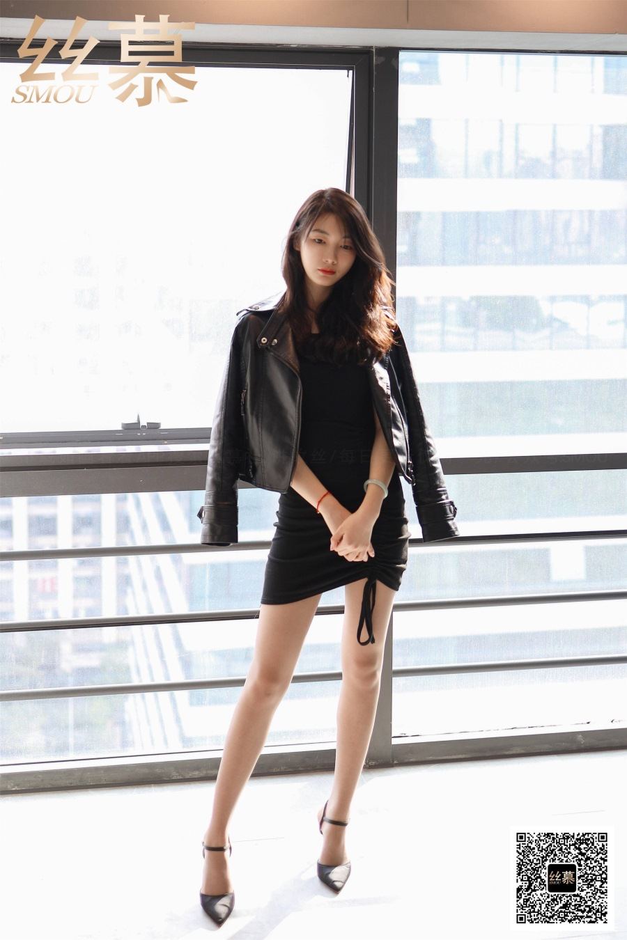 丝慕写真 SM401 天天一元 模特:可儿《光与影》-像素点