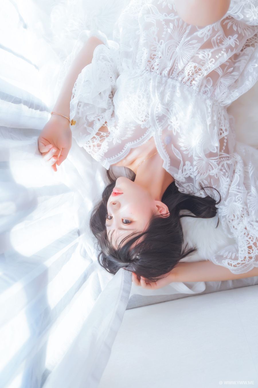 萝莉风COS 桜桃喵 – 初雪-像素点