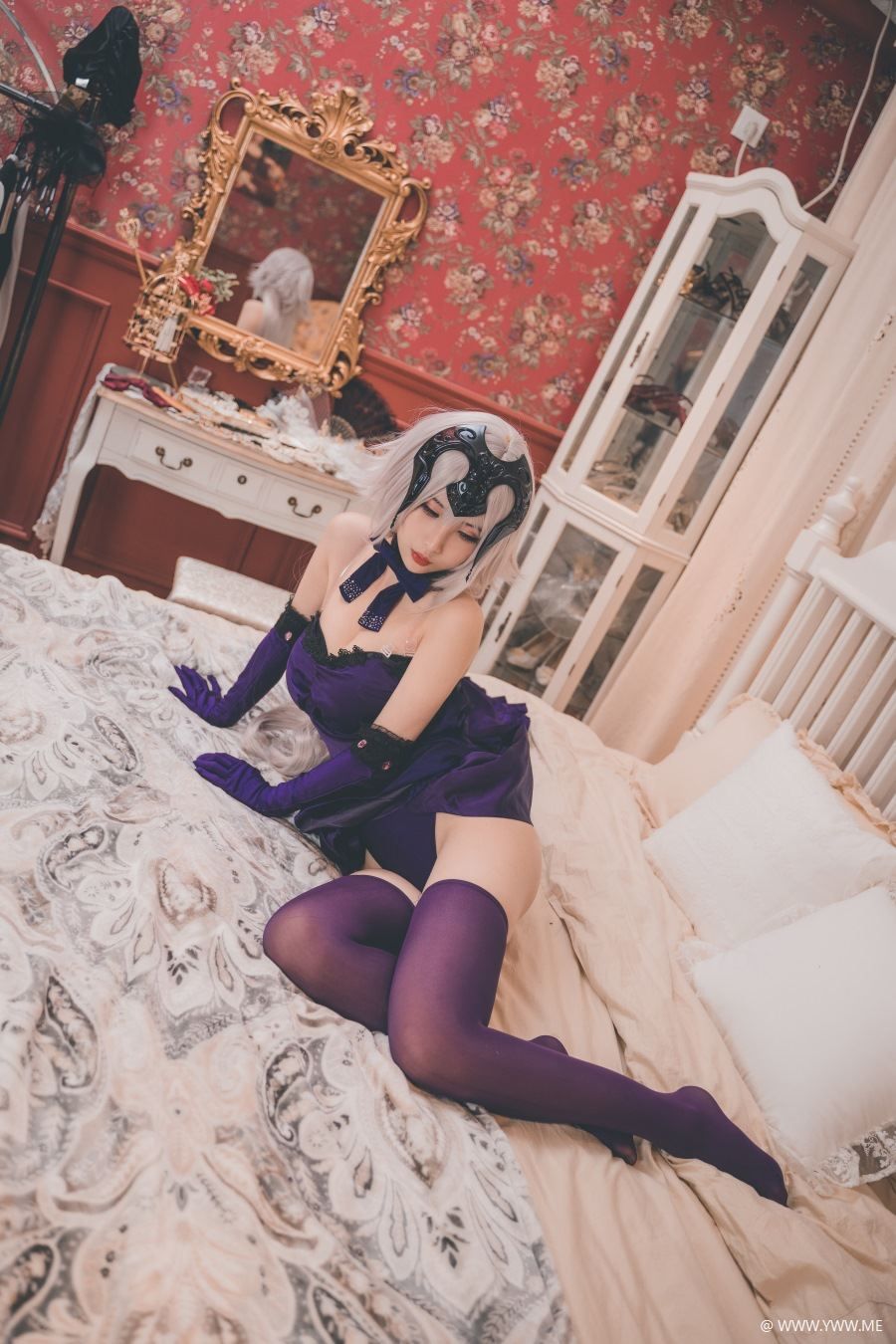 知名动漫Coser@rioko凉凉子 醉贞-像素点