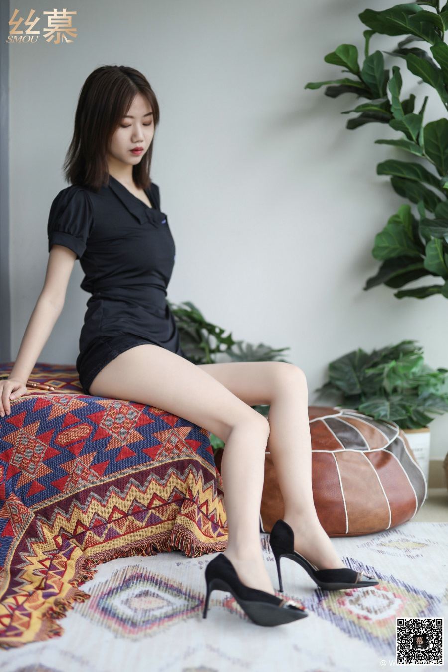 丝慕写真 特写集 TX046 米朵《玩丝太过瘾》-像素点
